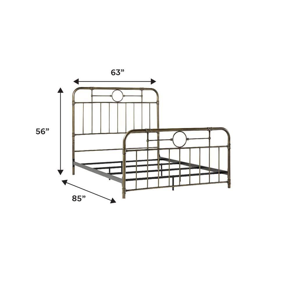 Bronny Metal Open-Frame Bed