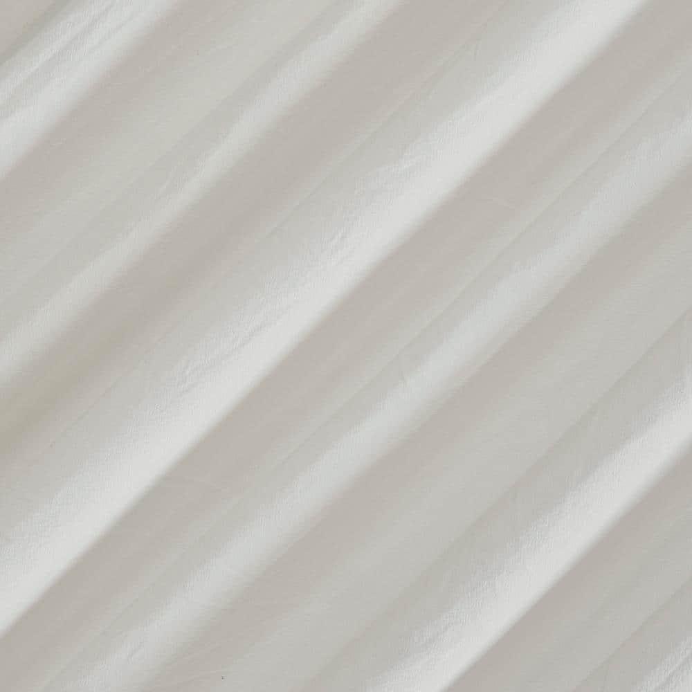August Grove® Archaeo Sarro Washed Cotton Semi-Sheer Tab Top Curtain Panel