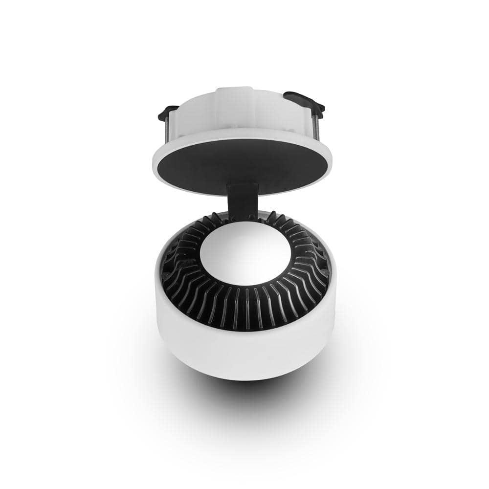 Orbit Integrated LED ETL Certified Flush Mounted Adjustable Downlight, Beam Angle 36