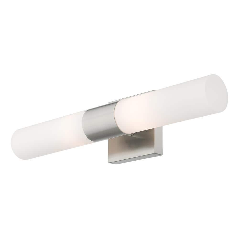 Livex Lighting Aero 2 - Light Vanity in  Brushed Nickel