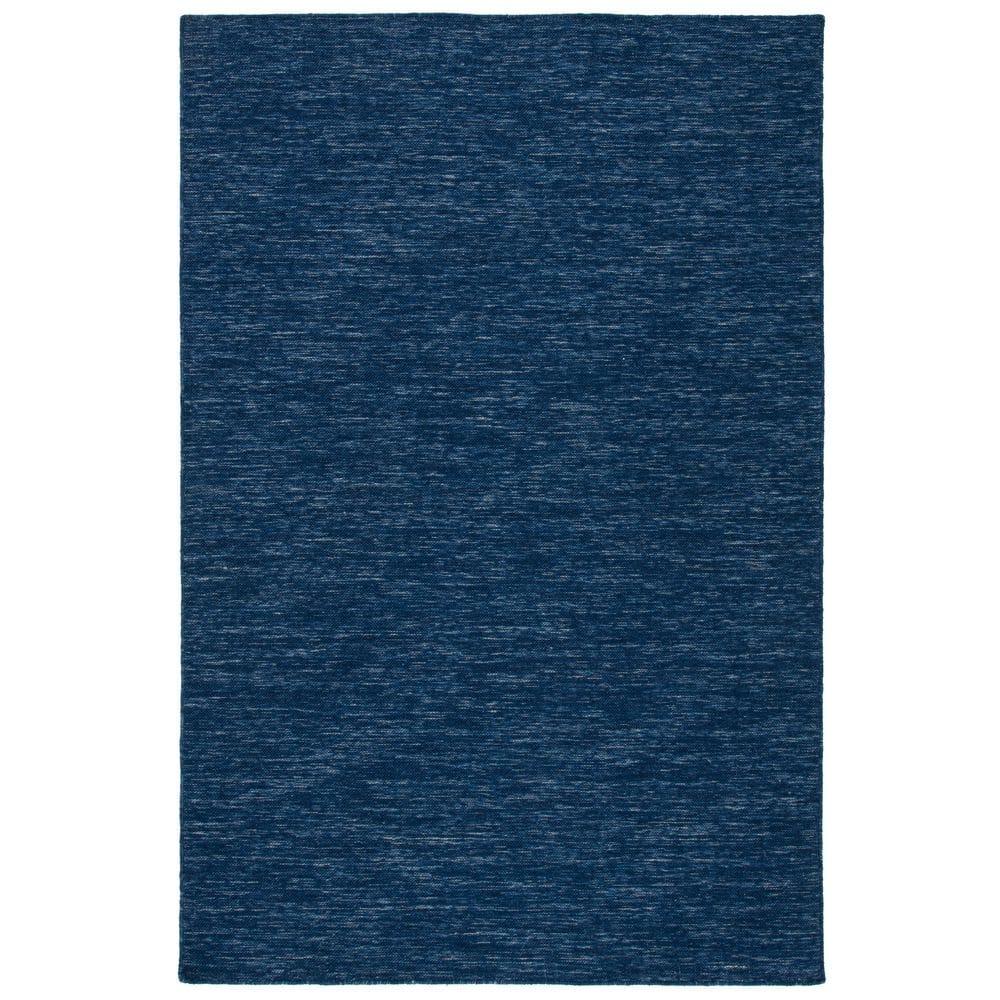 Kilim KLM125 Hand Woven Accent Rug - Navy/Blue - 3'x5' - Safavieh