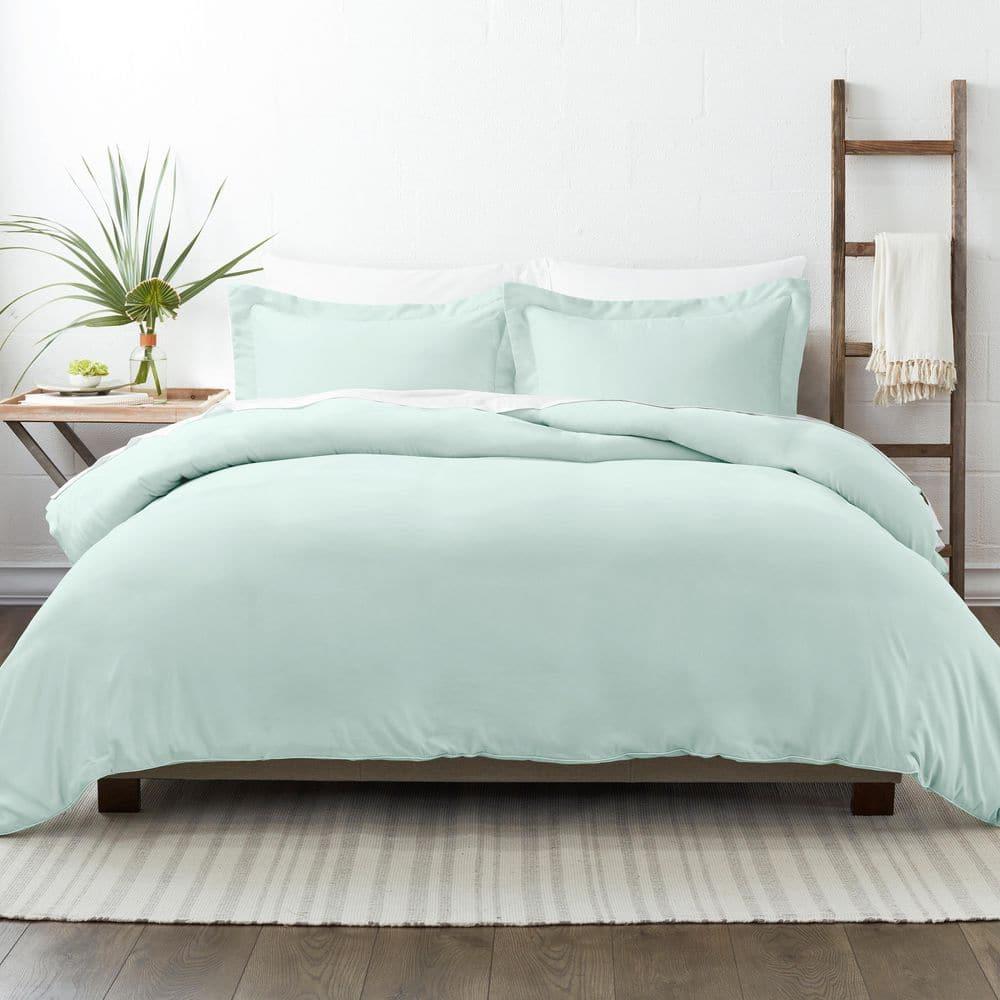IEnjoy Home Super Soft Double Brushed Duvet Cover Set