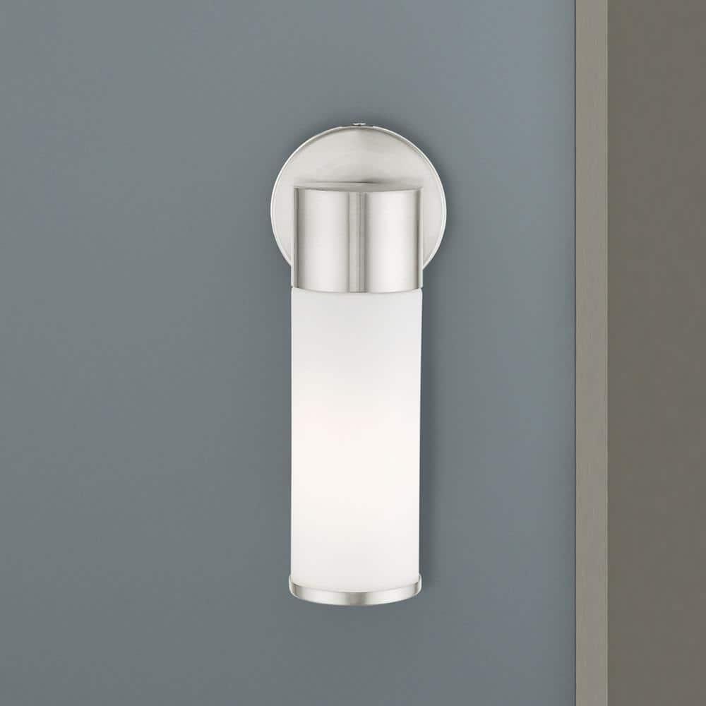 Livex Lighting Lindale 1 - Light Sconce in  Brushed Nickel