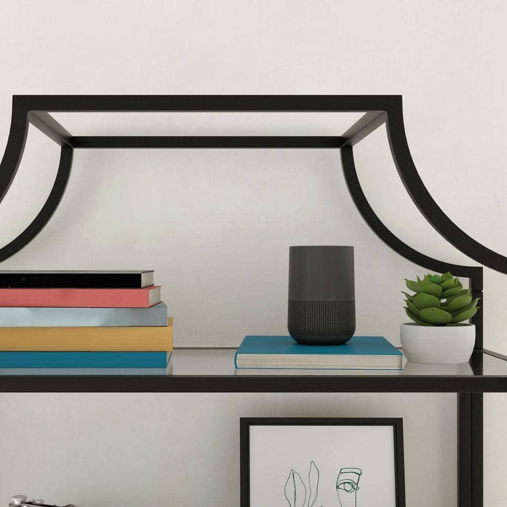 71" Harvey Park Bookcase Black - Sauder