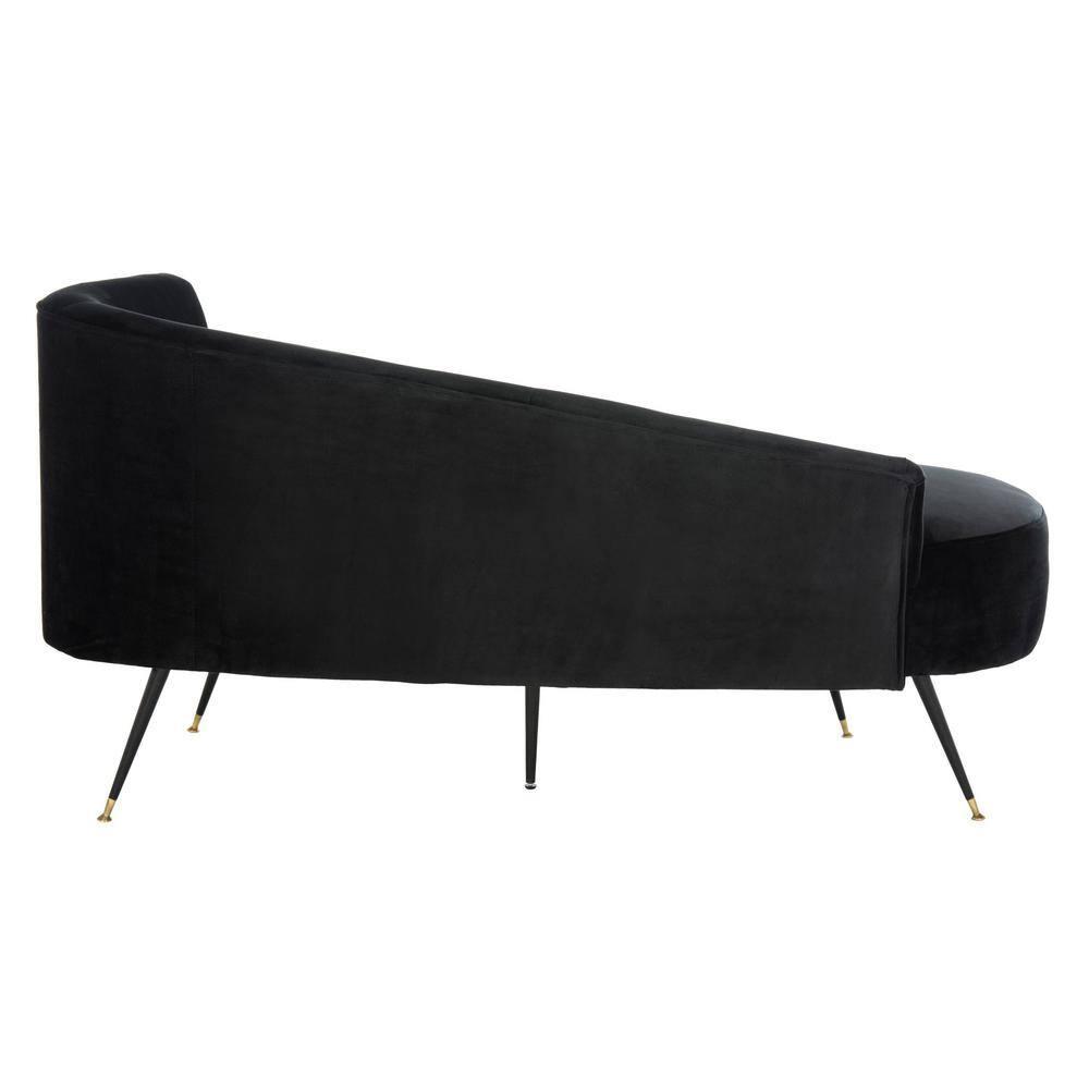 Evangeline Parisian Settee - Black - Safavieh.