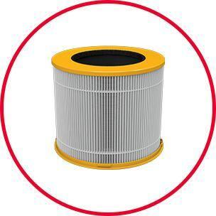 Dirt Devil Air Purifier with HEPA Media Filter, WD10100V