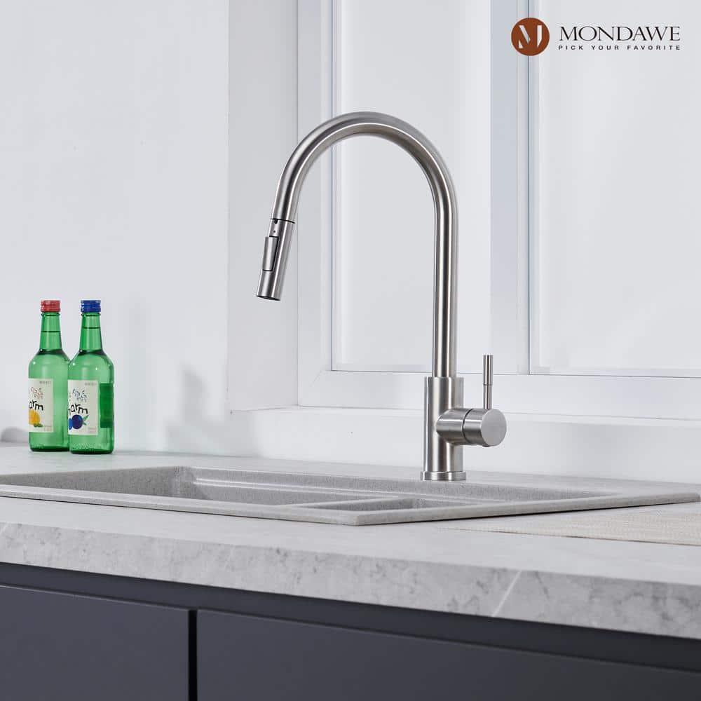 Mondawe Pull Down Kitchen Faucet