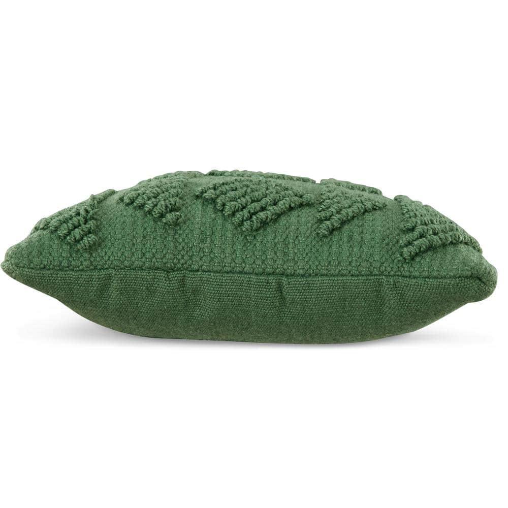 spirea Geometric Indoor/Outdoor Reversible Throw Pillow