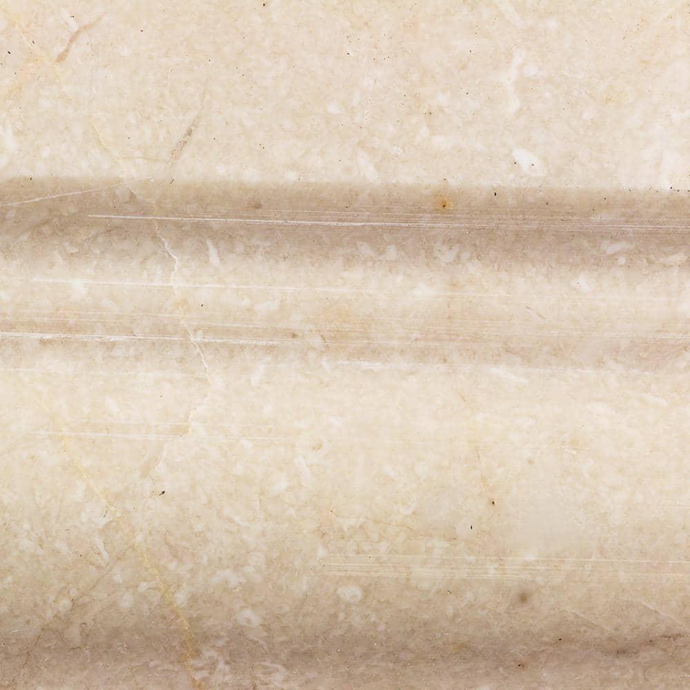 Bond Tile 12'' L x 4.75'' W Marble Tile Trim