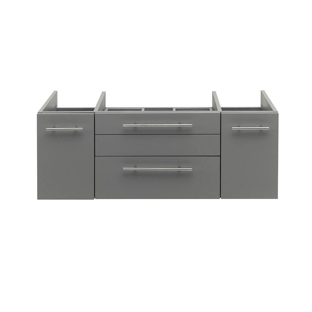 Fresca Lucera 42" Wall Mount Single Vessel Sink Bathroom Vanity Base Only (Top & Sink Not Included)