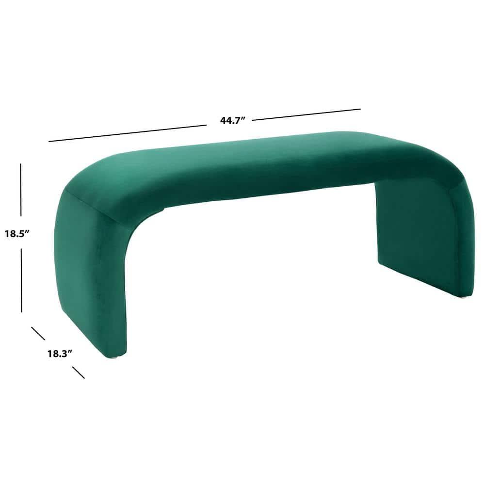 Tenko Bench - Emerald - Safavieh