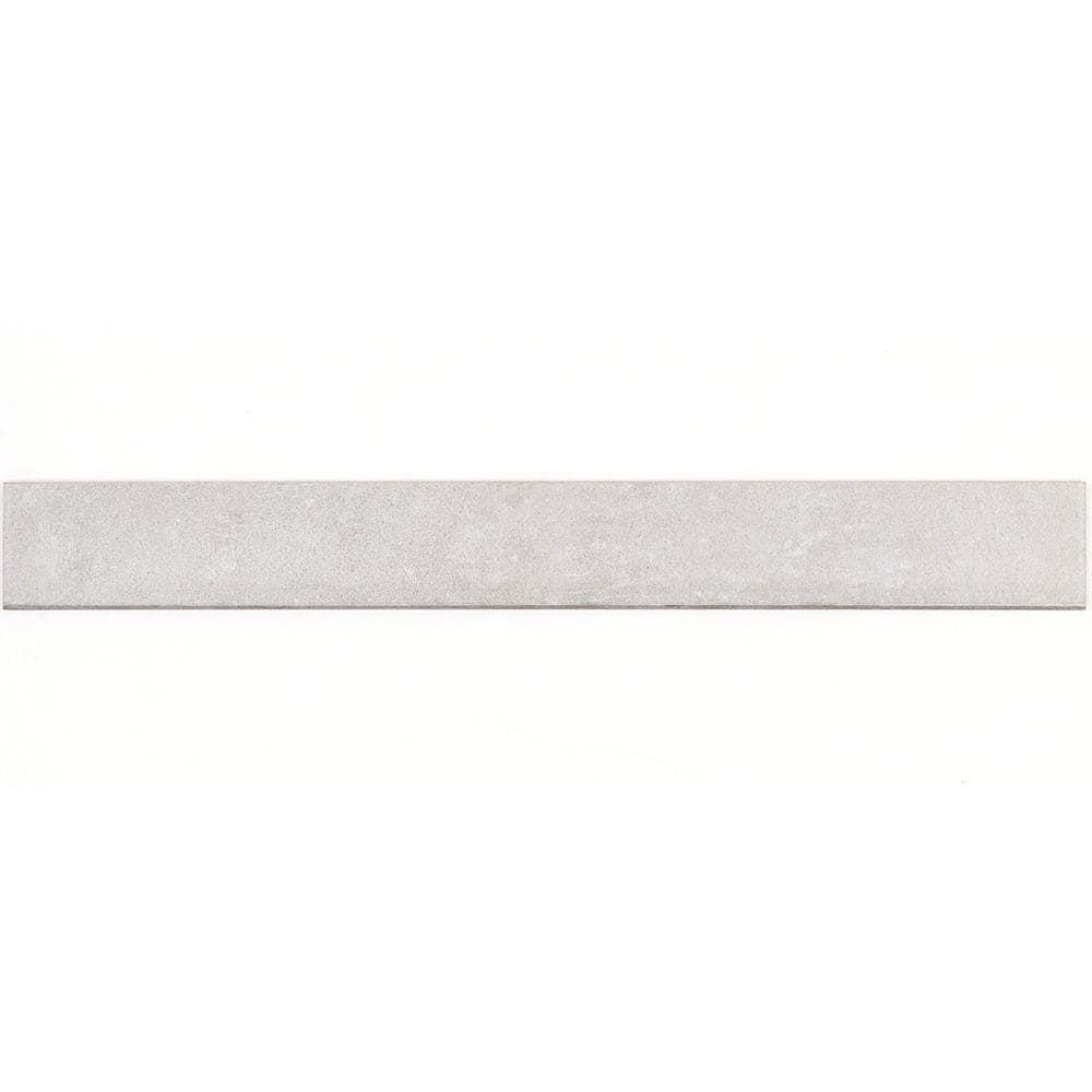 Bond Tile Large Format 24'' L x 3'' W Porcelain Bullnose Tile Trim