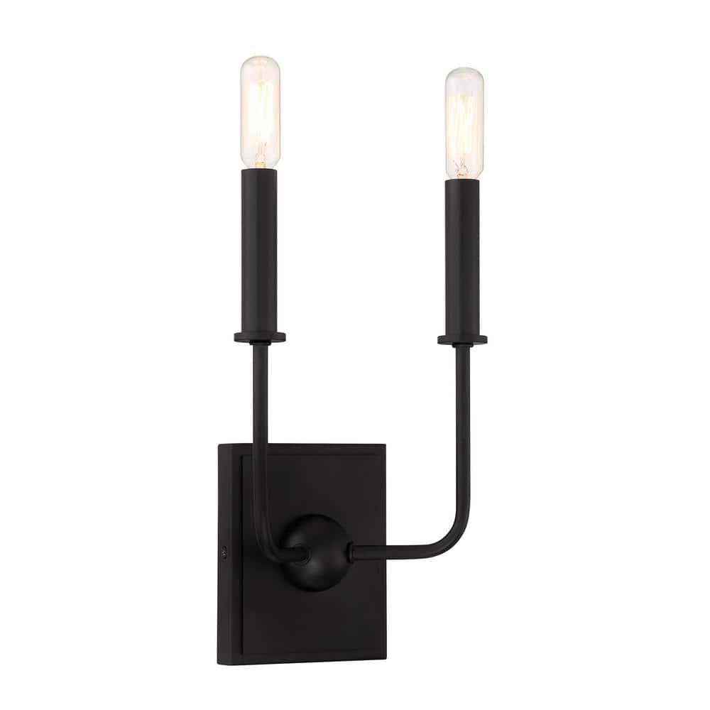Savoy House Avondale 2 - Light Wall Light in  Matte Black