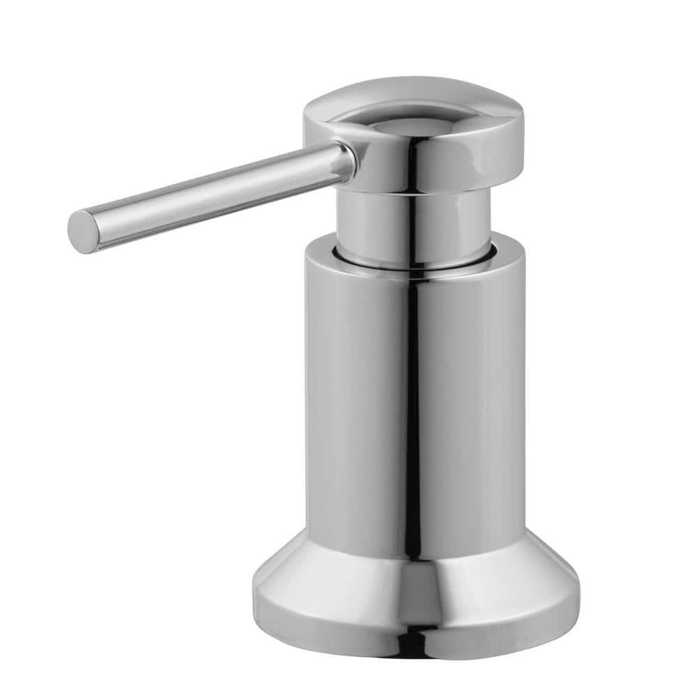 Moen Deck Mounted Kitchen Soap Dispenser with Refillable Bottle