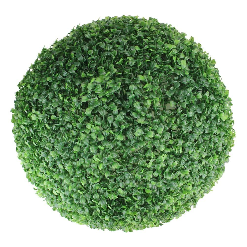 Northlight Seasonal Two Tone Green Artificial Boxwood Topiary Garden Sphere