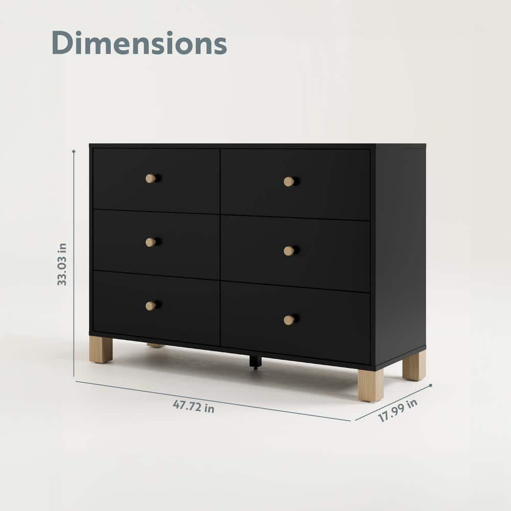 California 6 Drawer Dresser