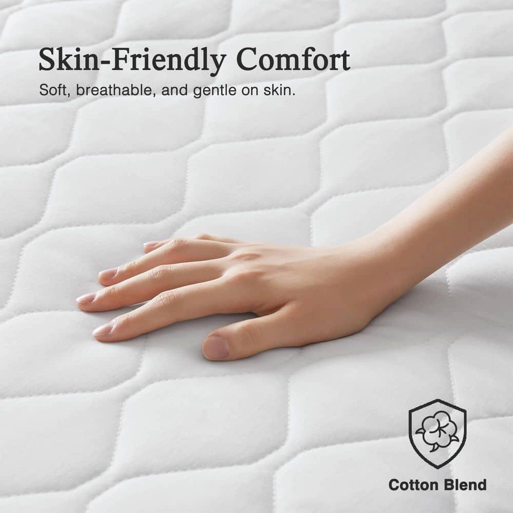 Beautyrest Cotton Blend Heated Mattress Pad