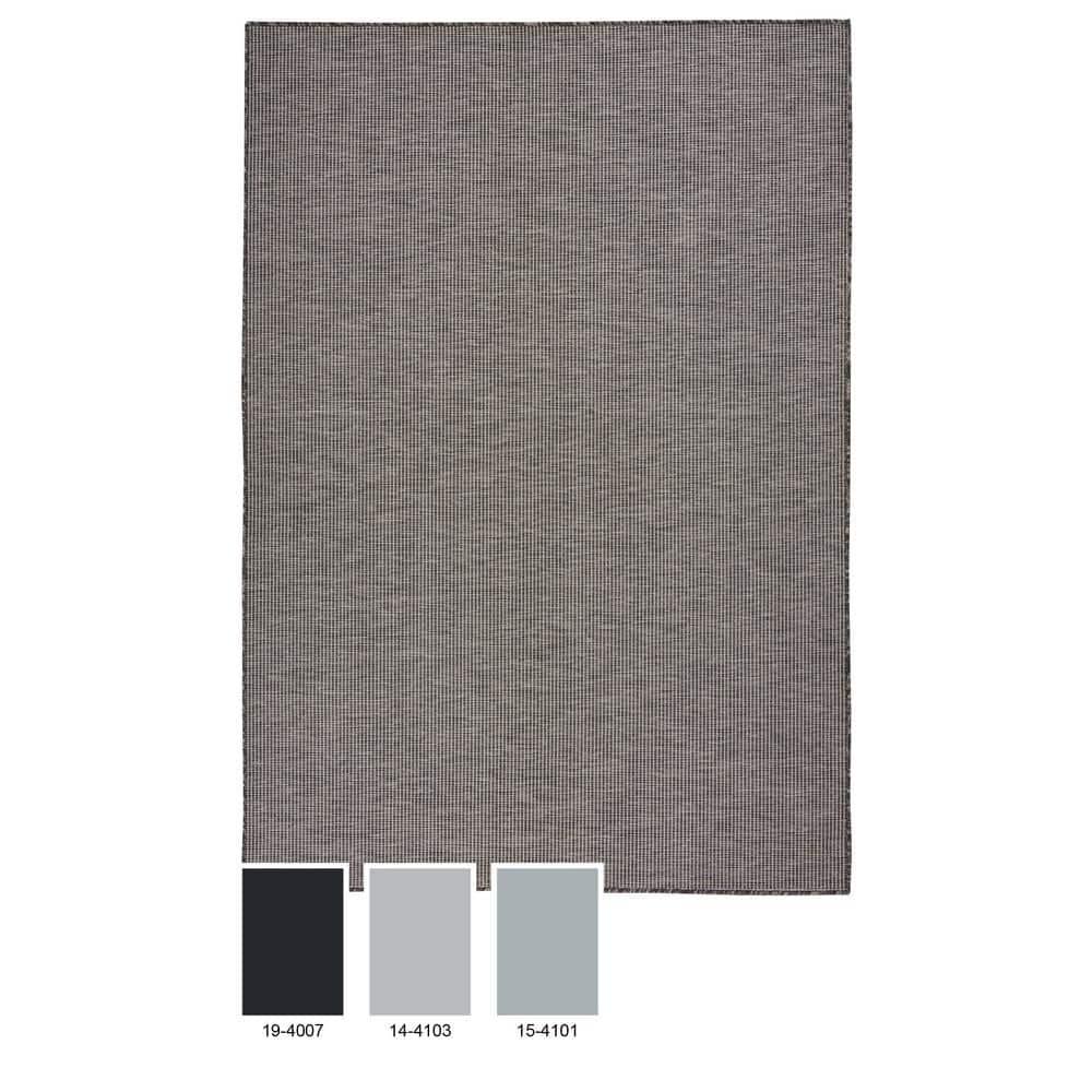 Nourison Positano POS01 Indoor/outdoor Area Rug - Charcoal 7' x 10'