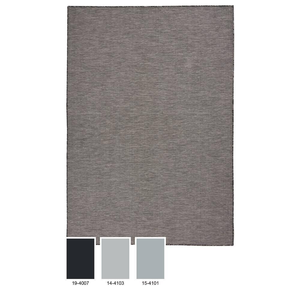 Nourison Positano POS01 Indoor/outdoor Area Rug - Charcoal 8' x 10'
