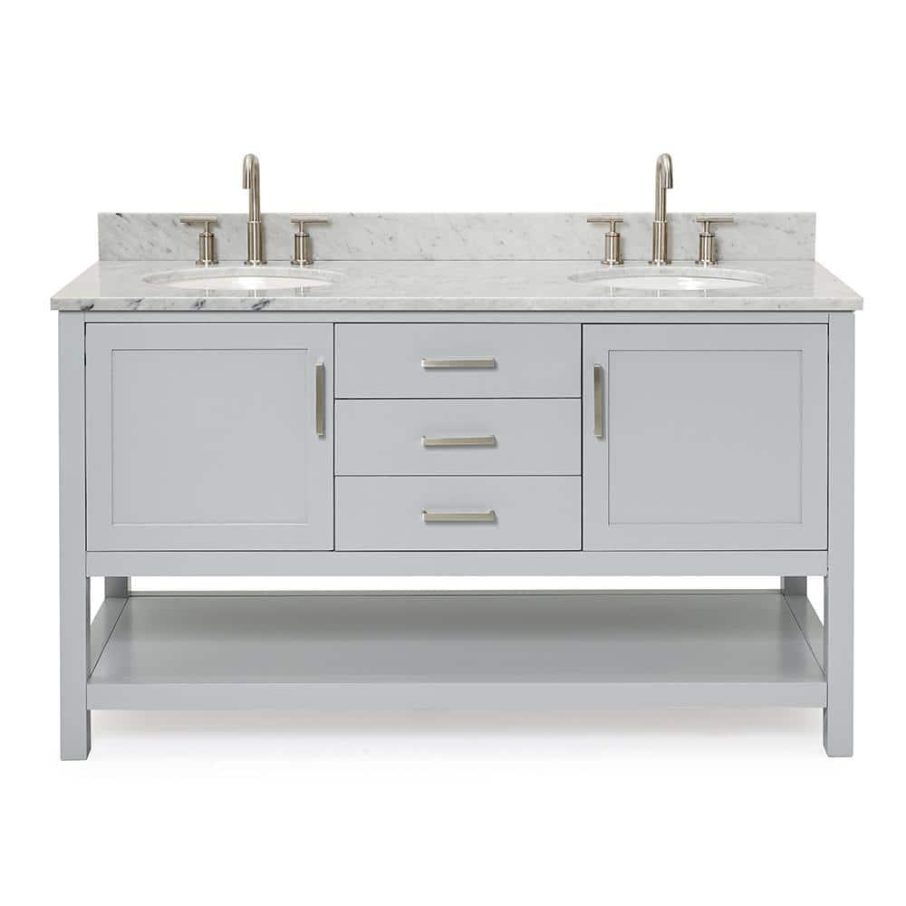 Ariel Bath Bayhill 61" Double Bathroom Vanity Set | Perigold