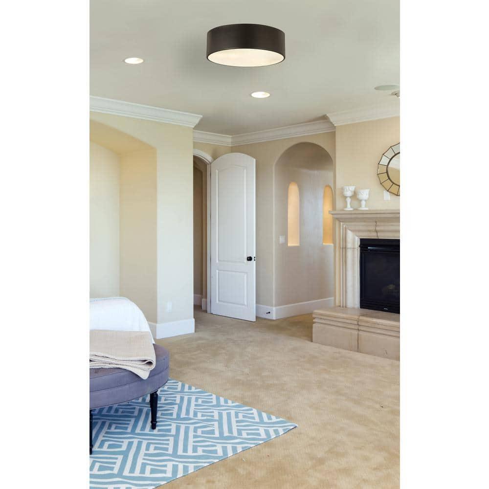 Z-Lite Harley 3 - Light Flush Mount in  Bronze
