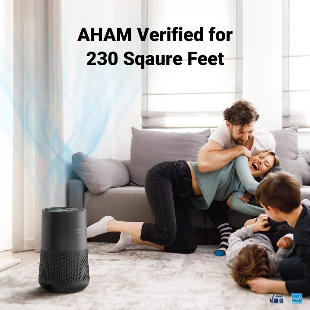 Winix Winix A230 360 Degree All-in-One 4-Stage True HEPA Air Purifier with PlasmaWave Technology
