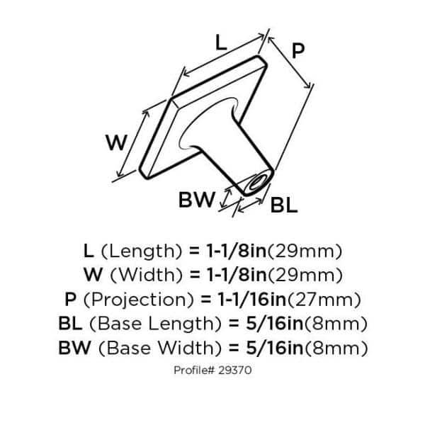 Extensity Square Knob