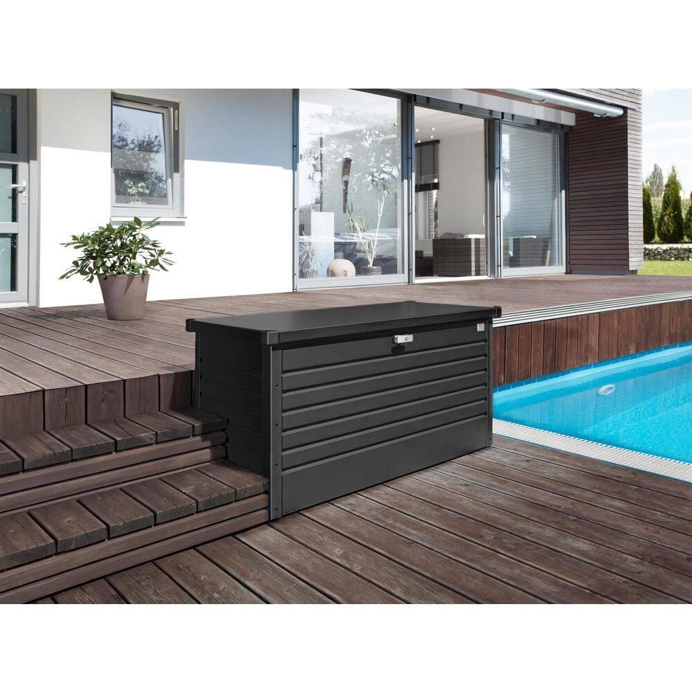Biohort Biohort LeisureTime Water Resistant Metal Deck Box with Lock