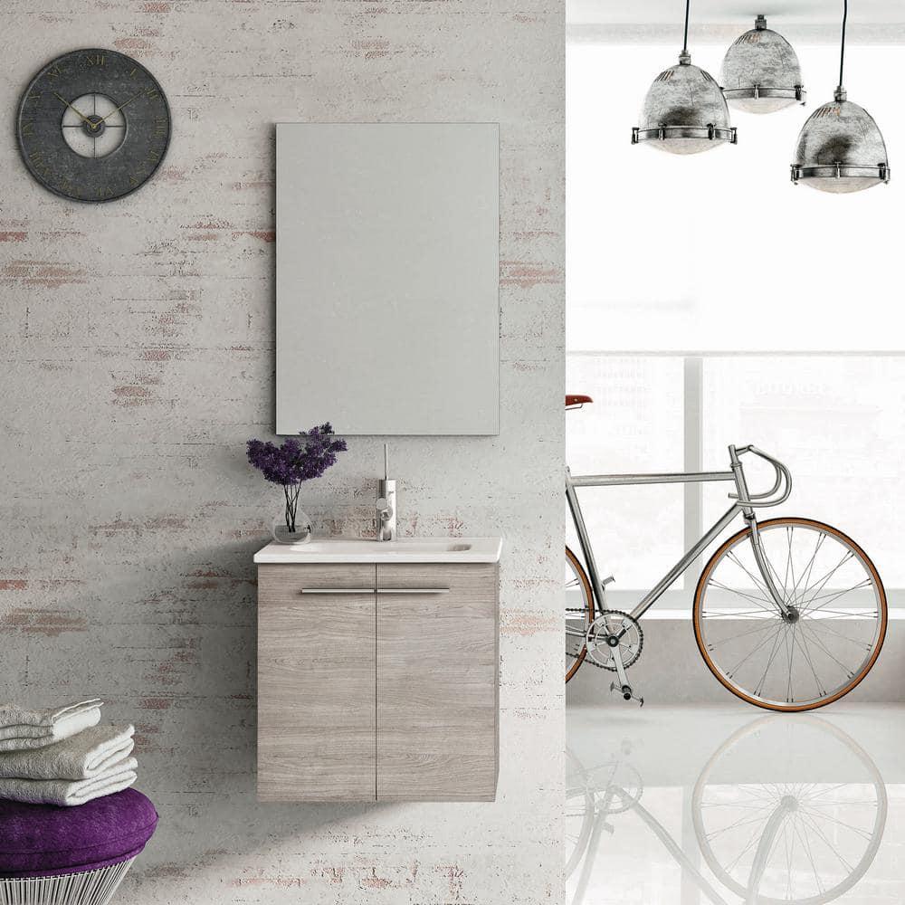 Ws Bath Collections Start 50 Pack Start 20" Single Vanity Set - Grey