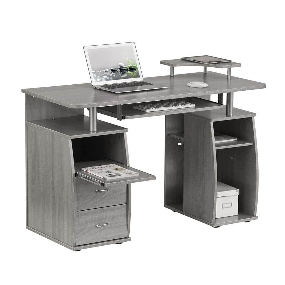Hokku Designs Techni Mobili Complete Computer Workstation Desk With Storage