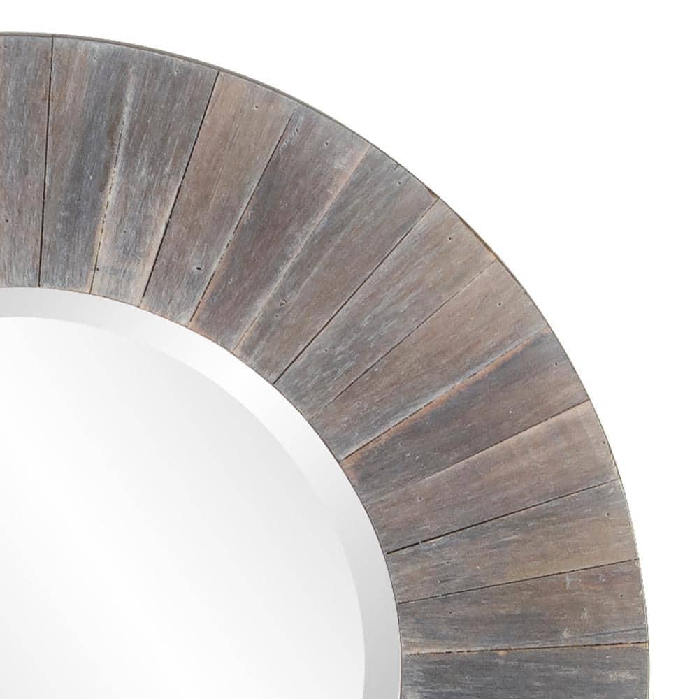 Highland Dunes Mourya Solid Wood Mirror