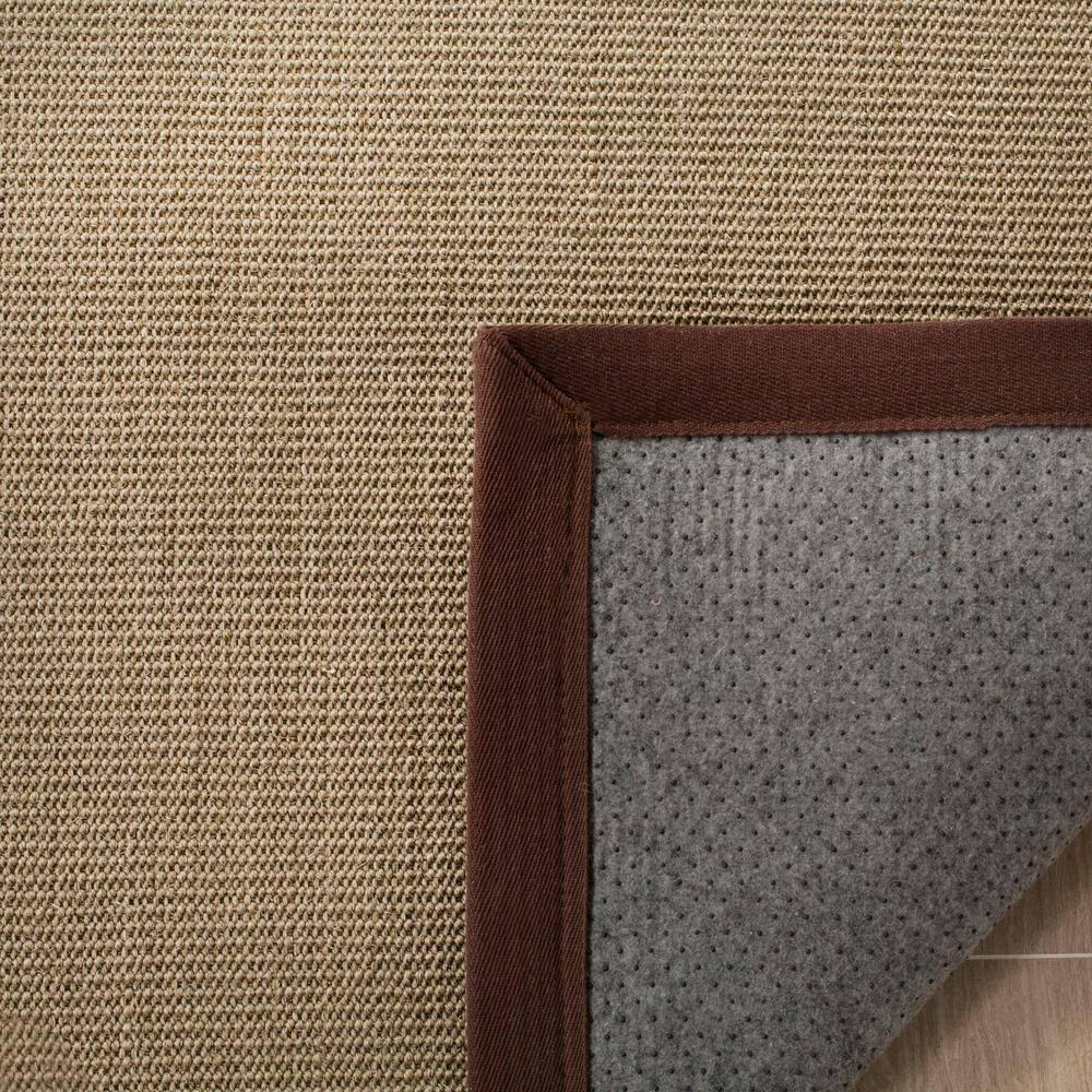 Natural Fiber NF131 Power Loomed Indoor Accent Rug - Sage/Brown - 3'x5' - Safavieh