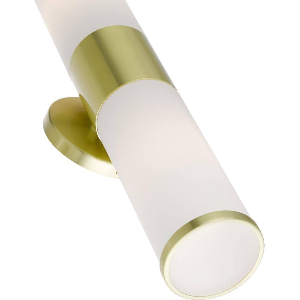 Livex Lighting Lindale 2 - Light Vanity in  Satin Brass