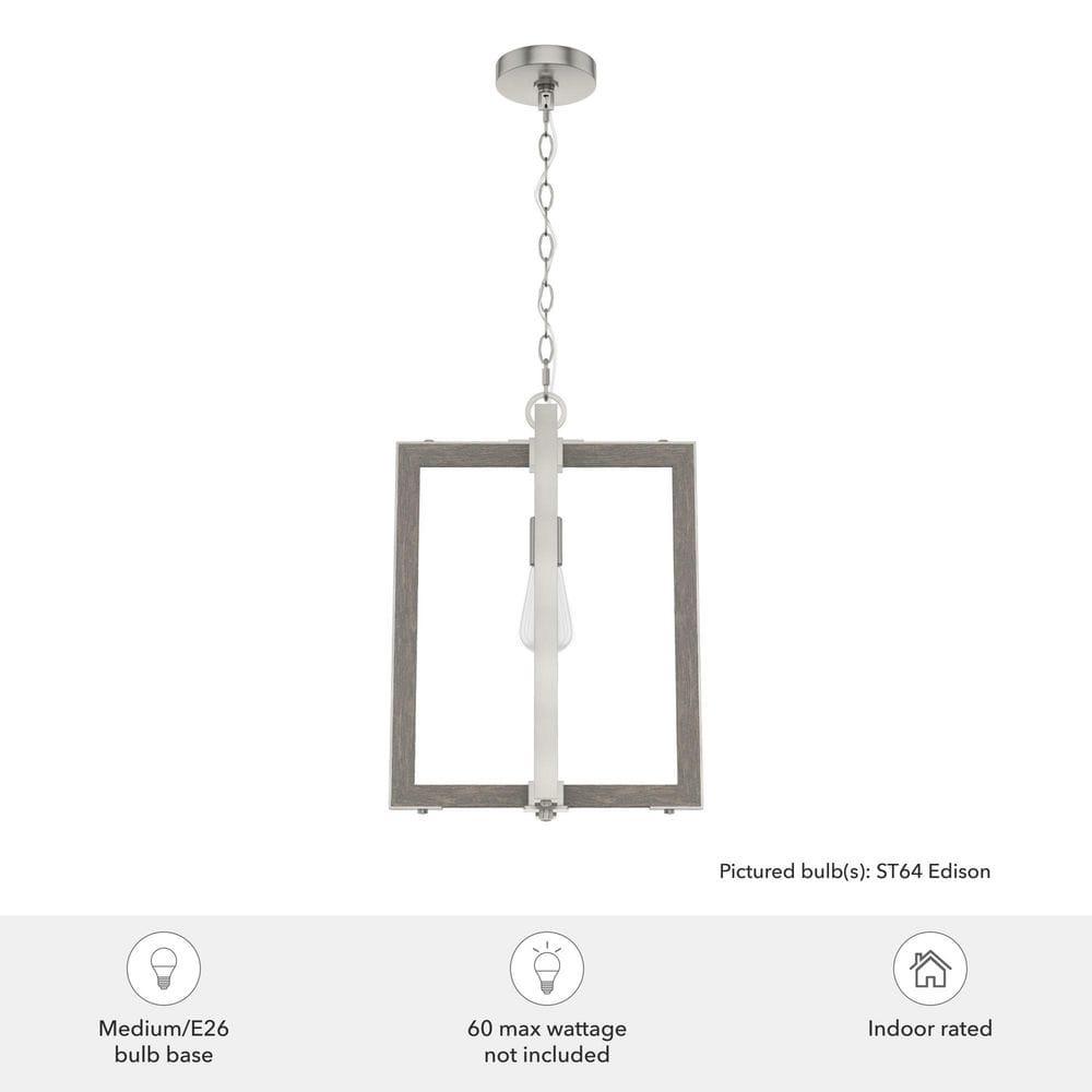 Woodburn 1 - Light Single Geometric Pendant