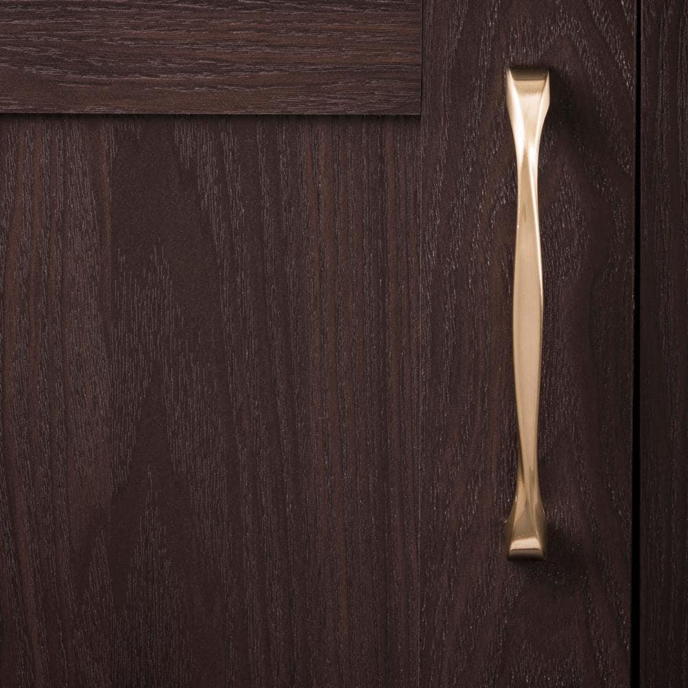 Twist Kitchen Cabinet Handles, Solid Core Drawer Pulls for Cabinet Doors, 5-1/16" (128mm)