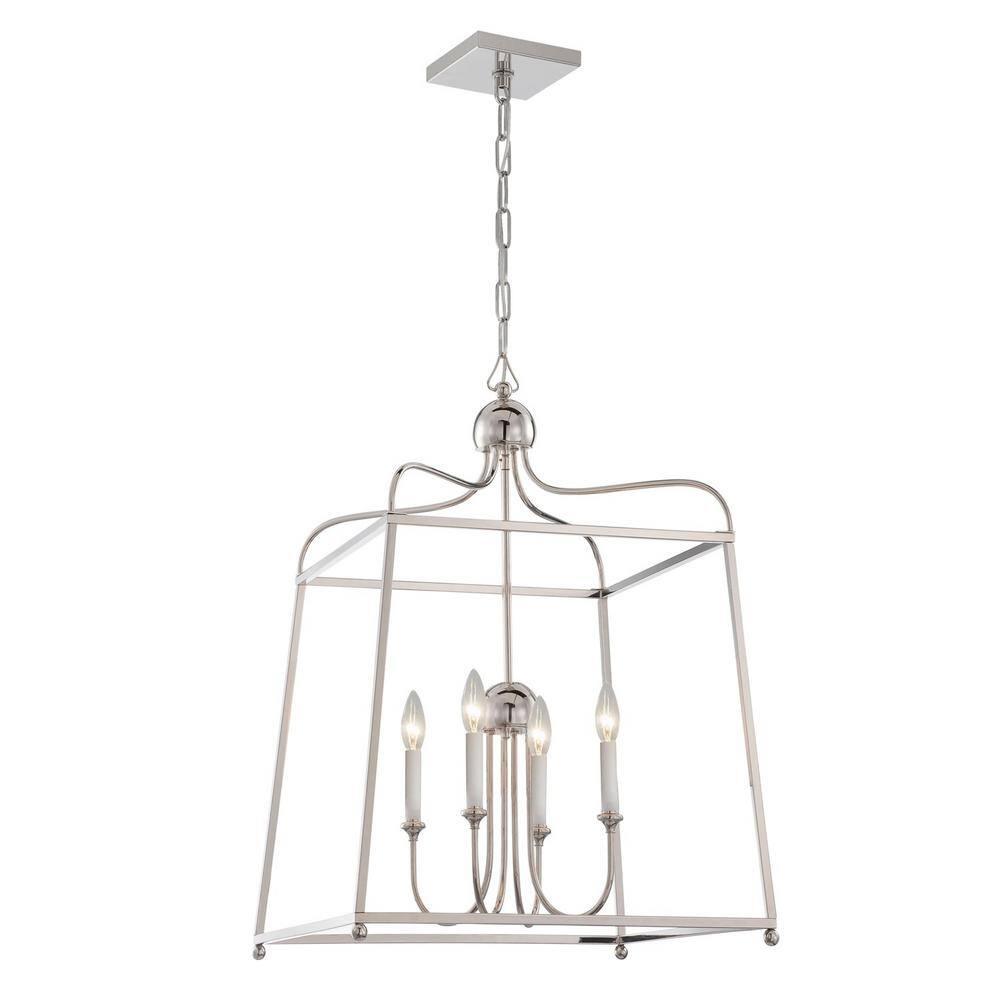 Crystorama Lighting - Four Light Chandelier - Chandelier - Sylvan - Four Light