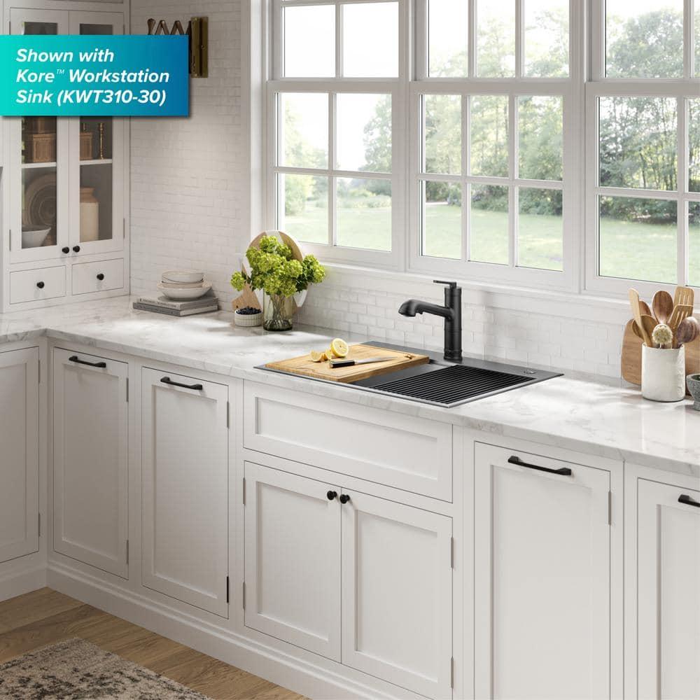 Allyn Pull-Out Single Handle Kitchen Faucet