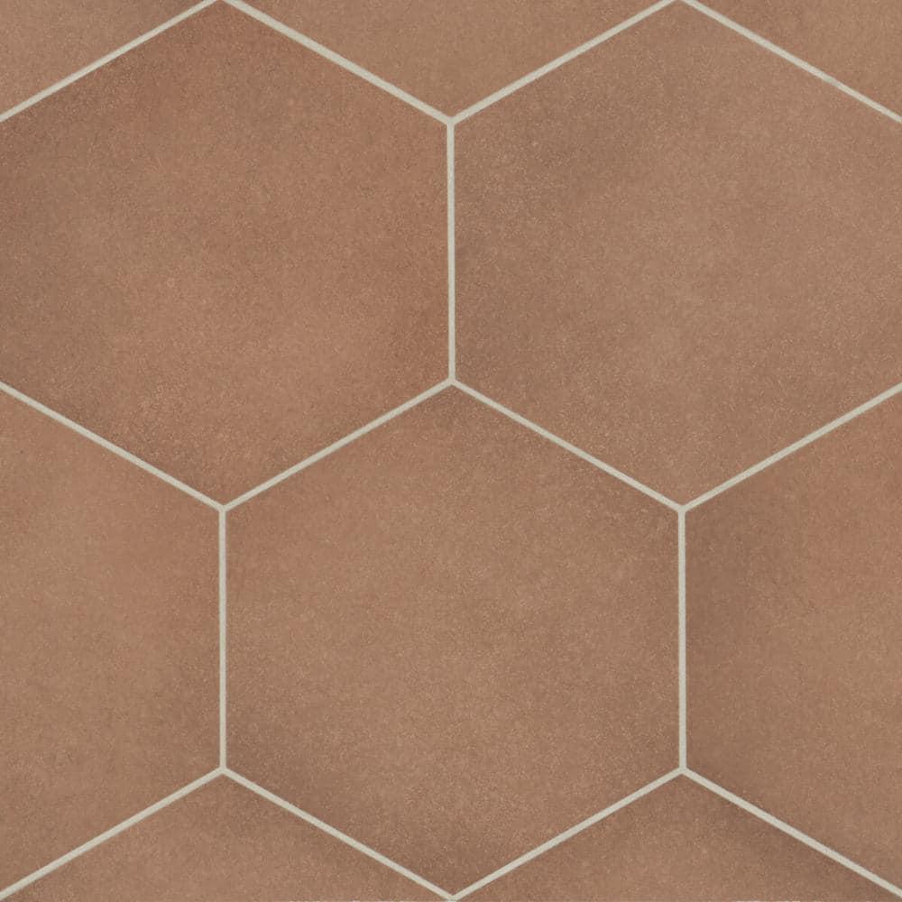 Makoto 18 Pieces - Matte Hexagon Porcelain Tile