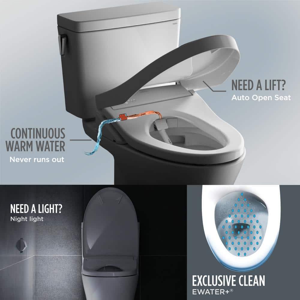 Washlet® Electronic Contemporary Elongated Auto Open/Close Lid Bidet Seat