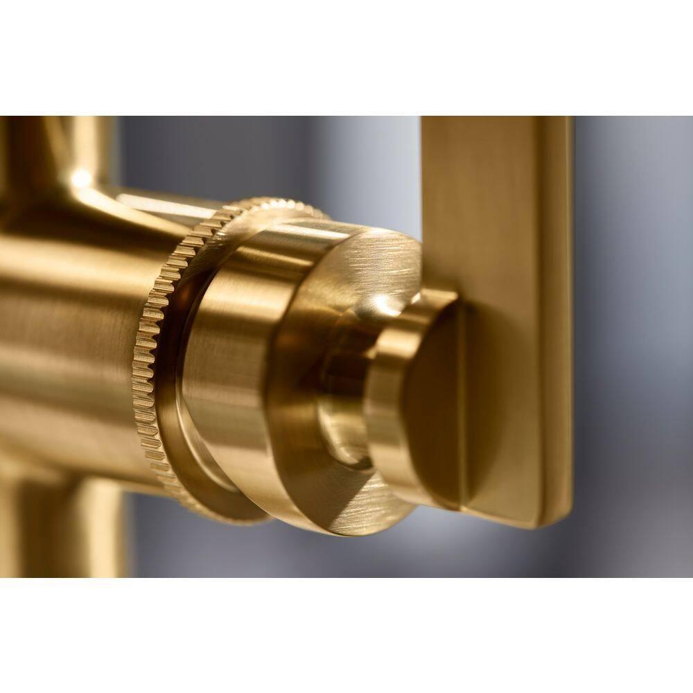 Castia by Studio McGee Floor-Mount Bath Filler Trim with Handshower