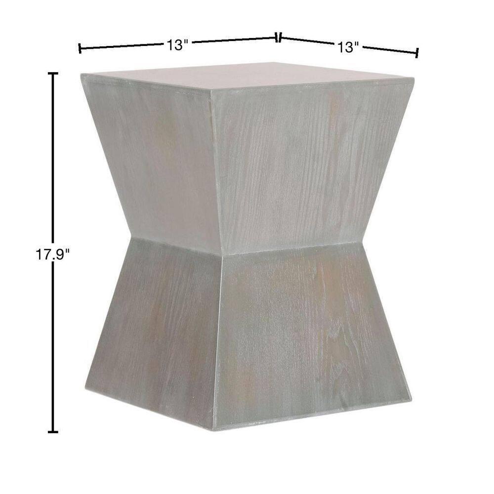 Lotem Accent Table - Ash Grey - Safavieh.
