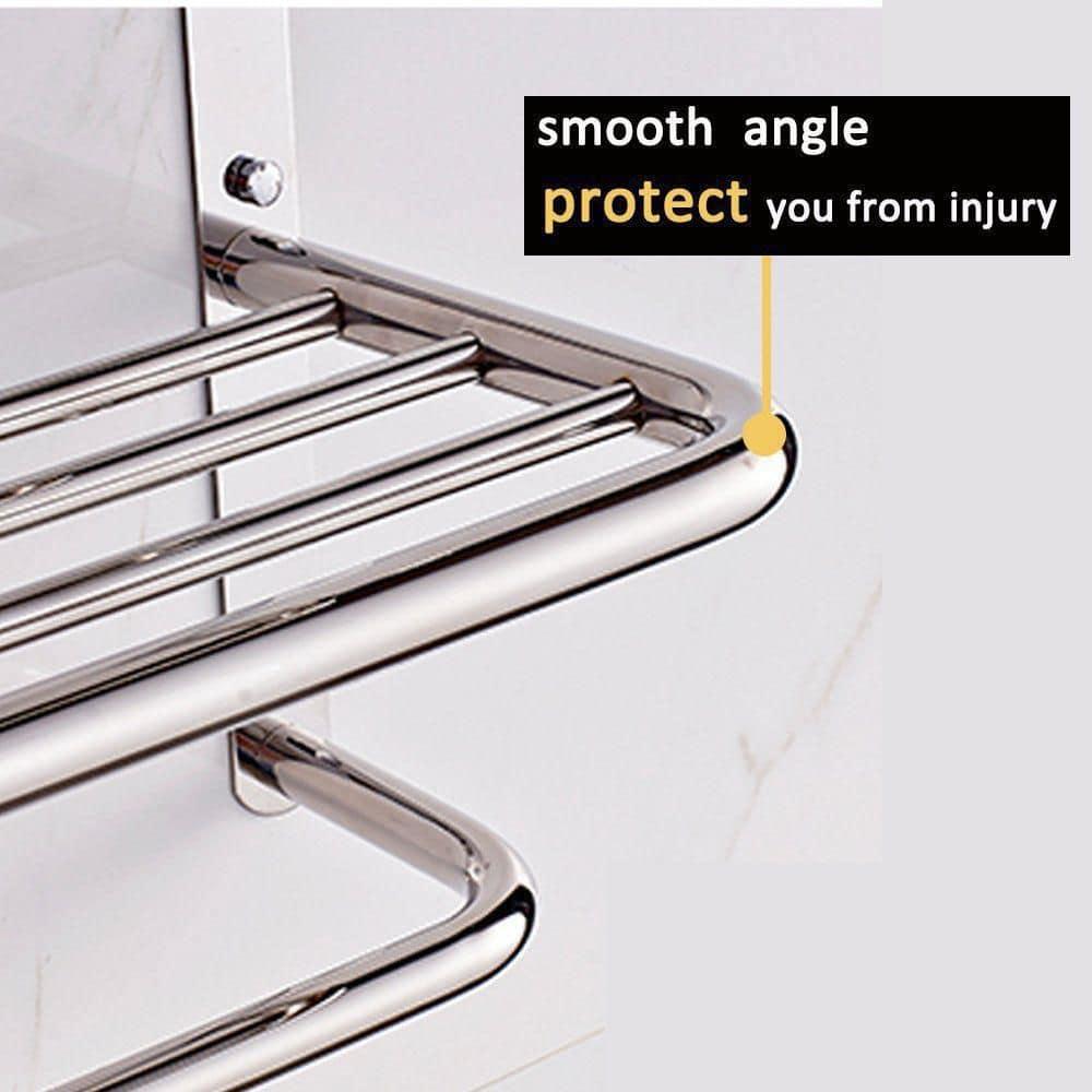 3 Wall Mounted Required Towel Rack
