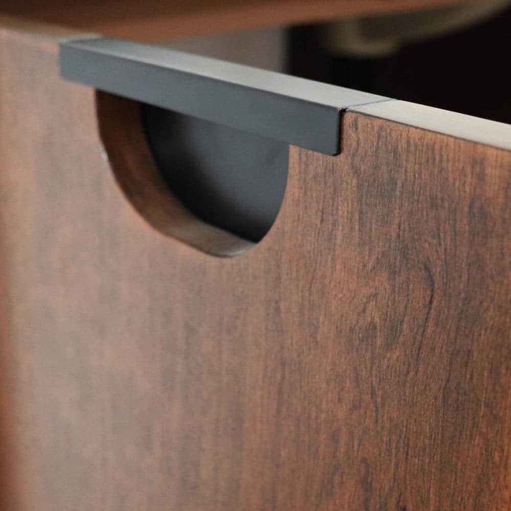 Bellaterra Home 4922-MT1-AQ 49 in. Single Sink Vanity in Dark Cherry with Engine