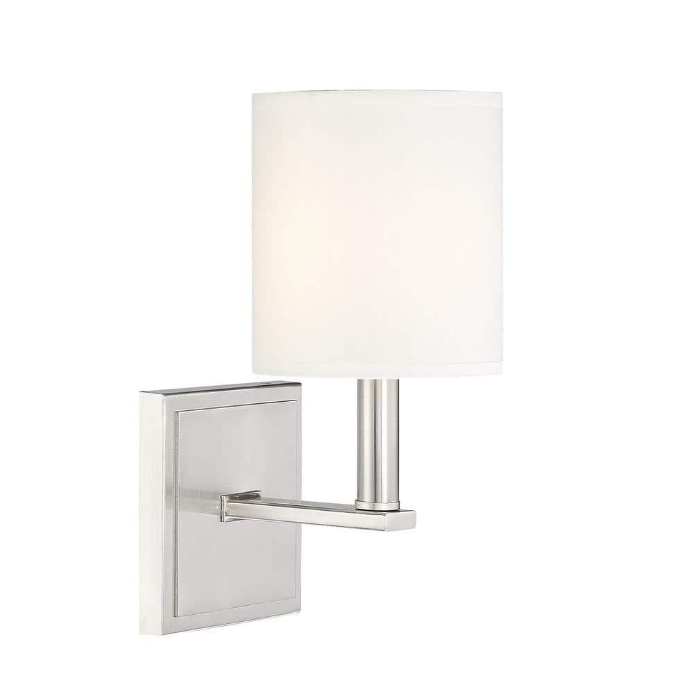 Savoy House Waverly 1 - Light Wall Light in  Satin Nickel