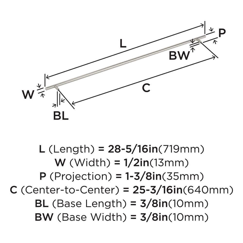 Bar Pulls Center to Center Bar Pull