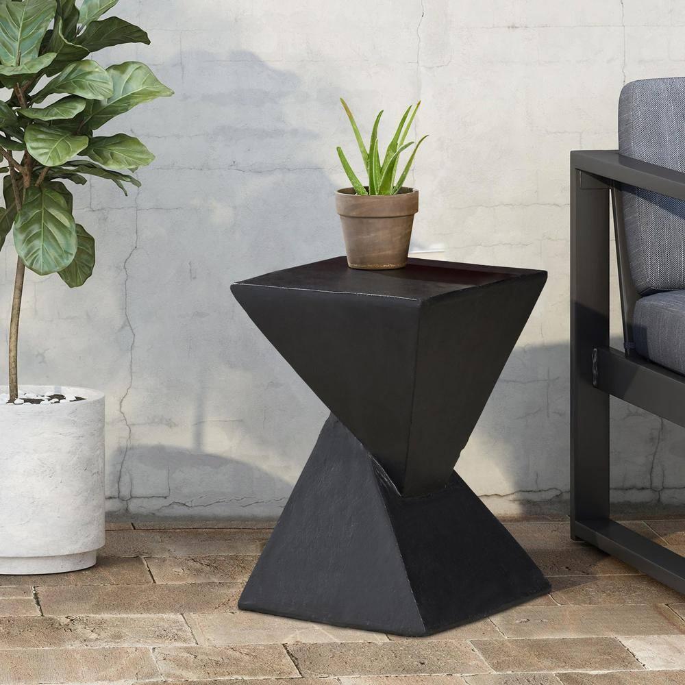 Wrought Studio™ Hurley Concrete Top End Table