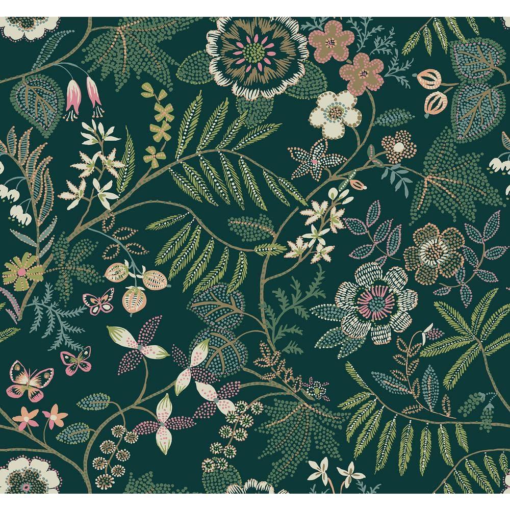Marilyn Floral Trail Wallpaper