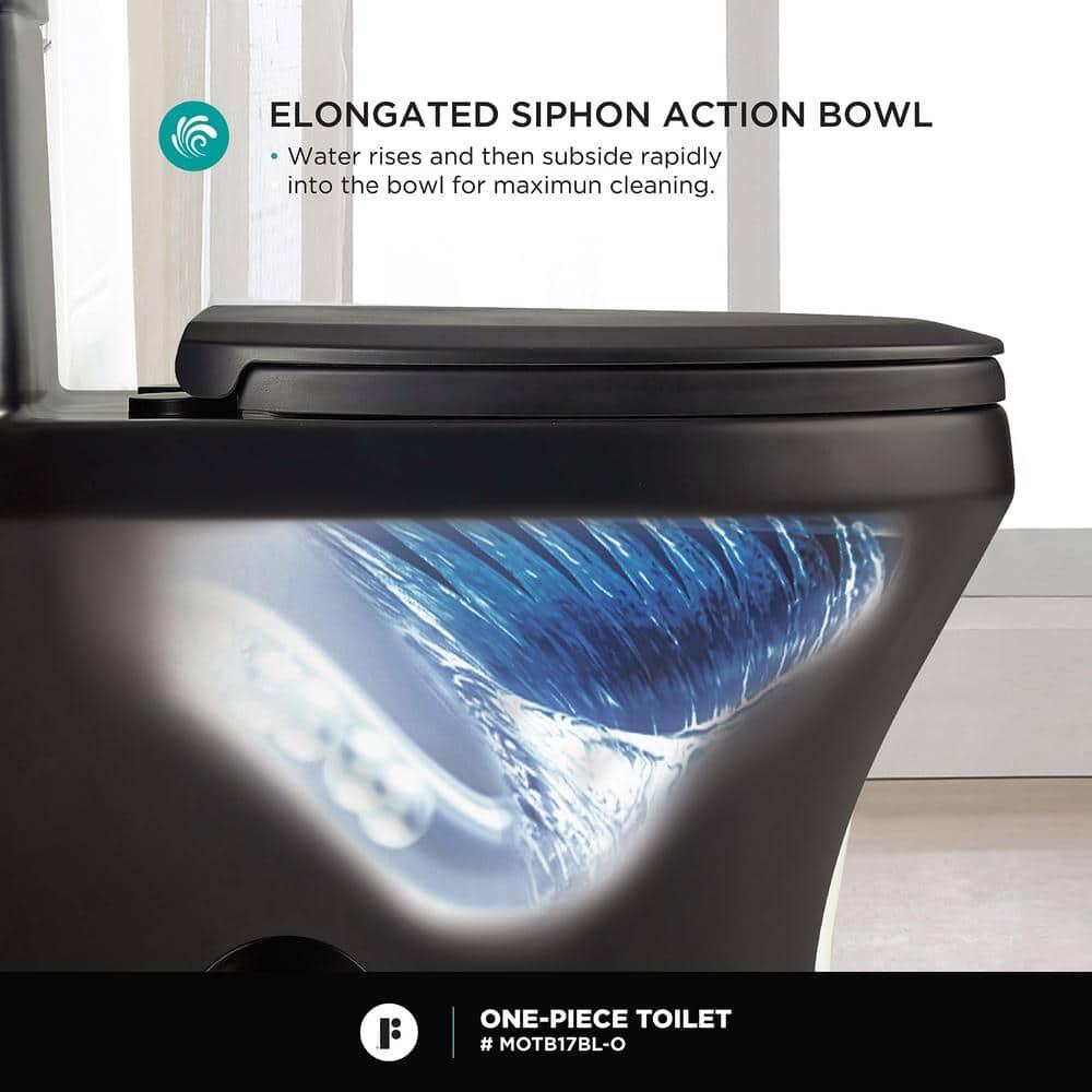 Fine Fixtures 1.6 GPF Comfort Height One-piece Toilet
