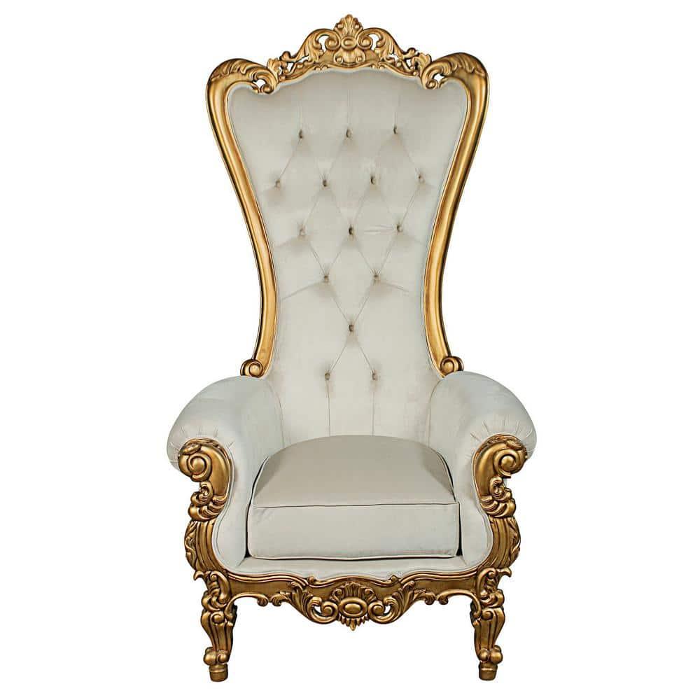 Design Toscano Contessa Baroque Wingback Chair