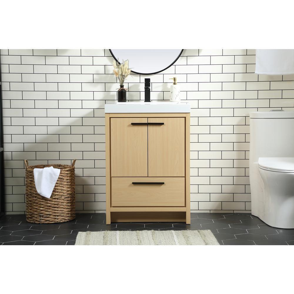 Elegant Kitchen and Bath Elegant Kitchen and Bath 24 Inch Single Bathroom Vanity